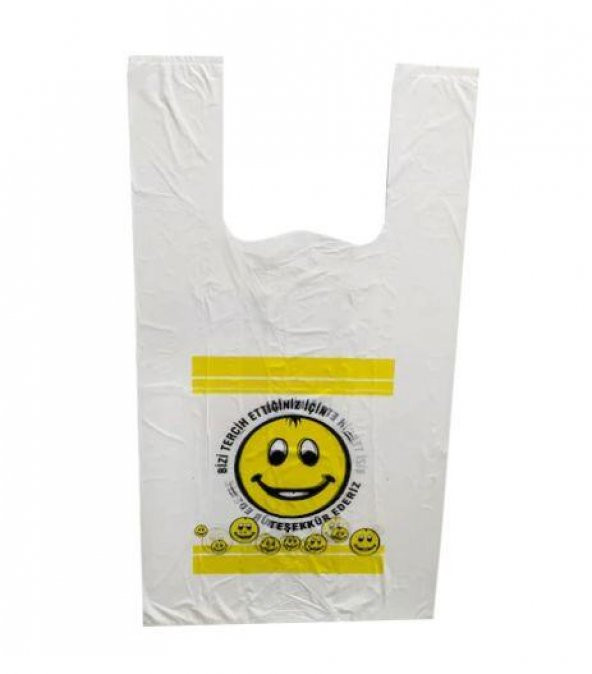 Baskılı Rulo Atlet Market Manav Poşet Orta Boy 120 Adet - Resim 2
