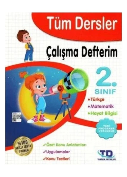Tandem Tüm Dersler Çalışma Defterim 2. sınıf