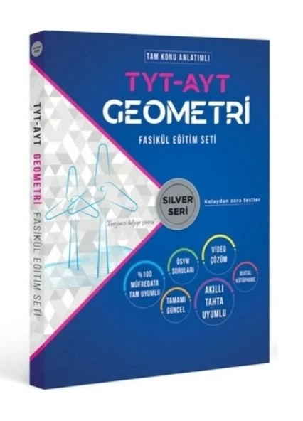 Tandem Yayınları TYT AYT Geometri 1 Konu Anlatımlı Gold Serisi Fasikül Seti