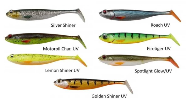 Dam Effzet Shadster Slim  6.5 cm 2.3 gr Sahte Balık  Spotlight Glow/UV - 2