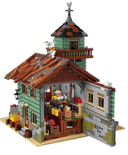 LEGO 21310 Ideas Eski Balıkçı Dükkanı Old Fishing Store V29 - 3