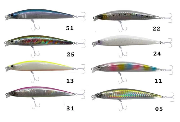 Kendo D:Killer's Minnow Naha 100 F Sahte Balık  51 - Resim 2