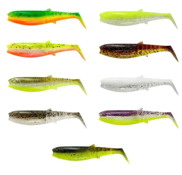 Savage Gear Cannibal Shad 12.5cm 20gr Sahte Balık  Chartreuse Pumpkin