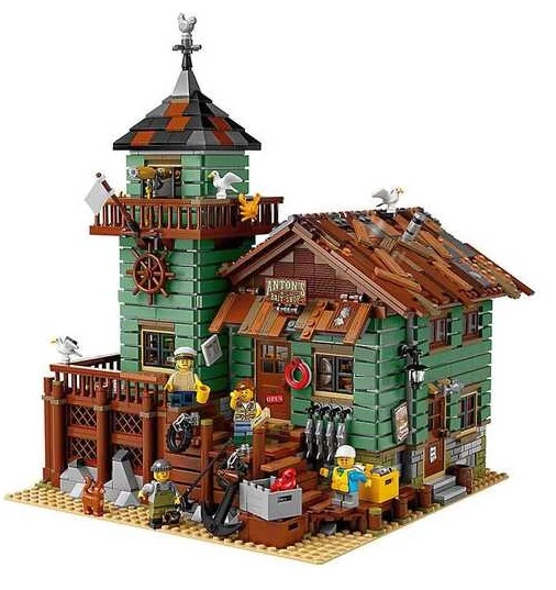 LEGO 21310 Ideas Eski Balıkçı Dükkanı Old Fishing Store V29 - 2