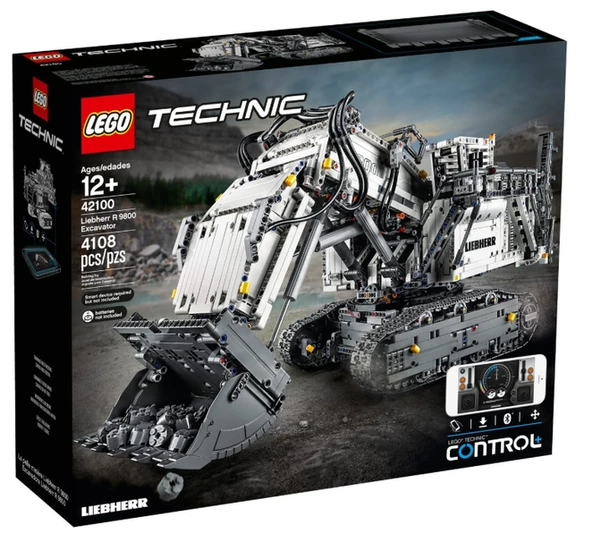 LEGO 42100 Technic Liebherr R 9800 Ekskavatör