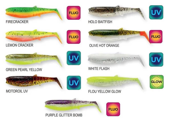 Savage Gear Cannibal Shad 10cm 9gr Sahte Balık  Holo Baitfish - 2