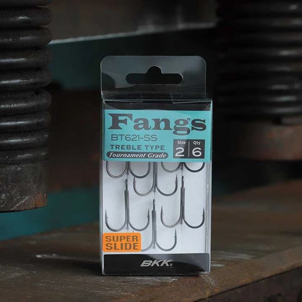 BKK Spear-21 SS Üçlü Olta İğnesi  8 8 Pcs - 3