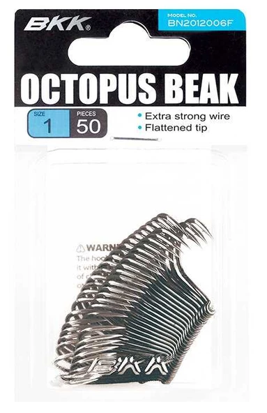 BKK Octopus Beak Olta İğnesi 50 Adet  1