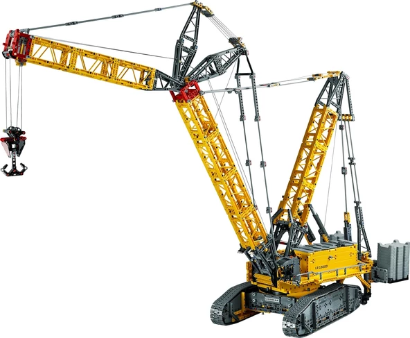 LEGO 42146 Technic Liebherr Paletli Vinç Lr 13000 Çalışan Bir Vinç Modeli - Resim 3