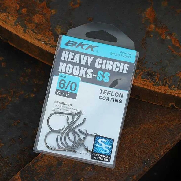 BKK SS Heavy Circle Olta İğnesi  7/0 5 Pcs - 4