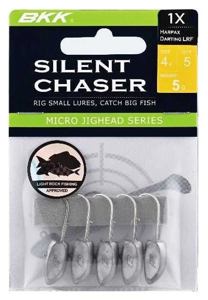 BKK Silent Chaser-Harpax Darting LRF Jighead  4 no 2.5 gr