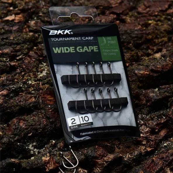 BKK Wide Gape Olta İğnesi  1 10 Pcs - Resim 4