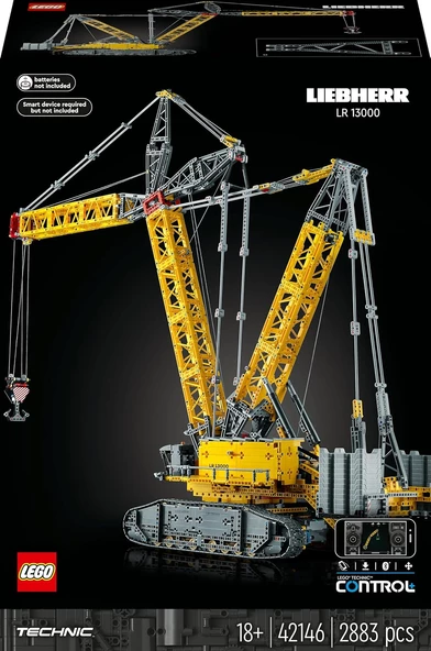 LEGO 42146 Technic Liebherr Paletli Vinç Lr 13000 Çalışan Bir Vinç Modeli ürün görseli
