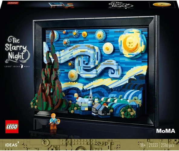 LEGO 21333 Ideas Vincent van Gogh - Yıldızlı Gece Tablosu