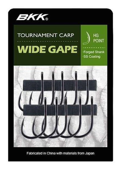 BKK Wide Gape Olta İğnesi  4 10 Pcs