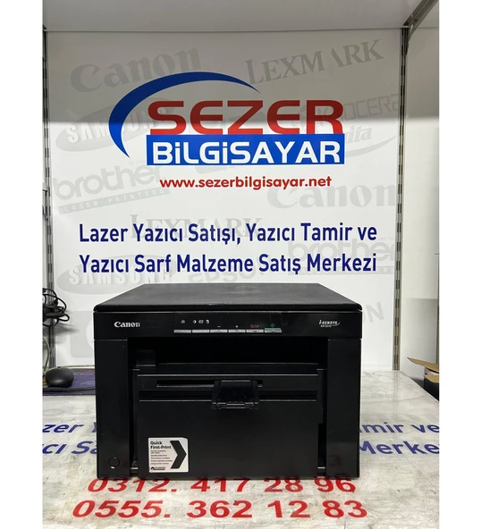 Canon i-SENSYS MF 3010 Çok Fonksiyonlu Lazer Yazıcı ( 2, El Lazer Yazıcıdır )