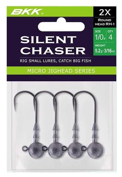 BKK Silent Chaser- Round Head Jighead  3/0 no 14 gr