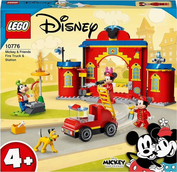 LEGO 10776 Disney Mickey ve Arkadaşlarının İtfaiye Merkezi ve Kamyonu