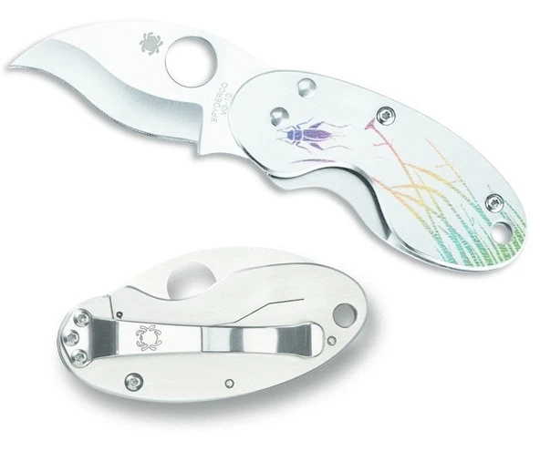 SPYDERCO CRICKET SS TATTOO CAKI (C29PT) - 4