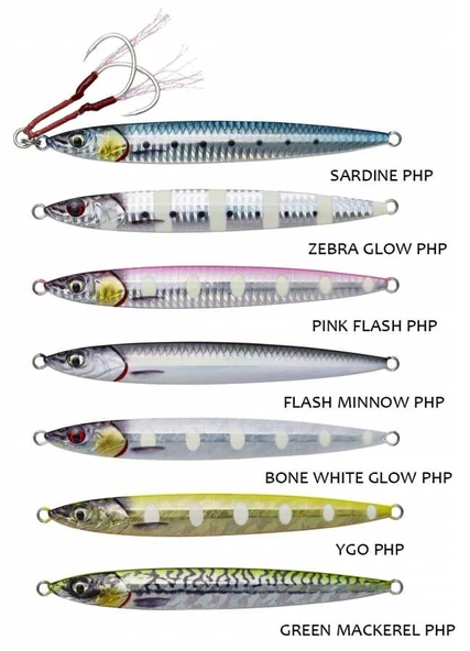 Savage Gear 3D Slim Jig Minnow 18 cm 180 gr  Zebra Glow PHP - Resim 2