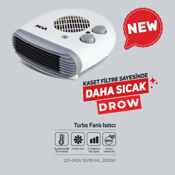 Drow Kutu Fan Isıtıcı - 3