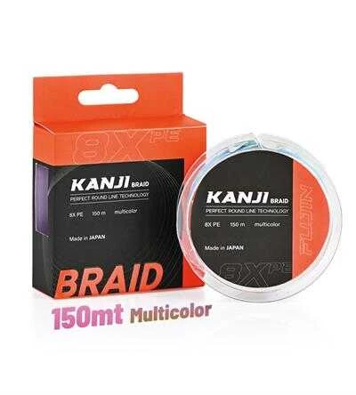 Fujin Kanji 8X 150MT Multi Color Pe Line  0.185mm