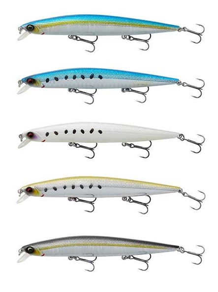 Savage Gear Sea Bass Minnow 12CM 14.5GR S  Nero Holo