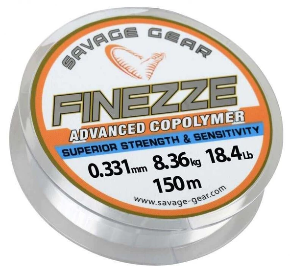 Savage gear Finezze Mono 300 mt Clear Misina  0,181mm