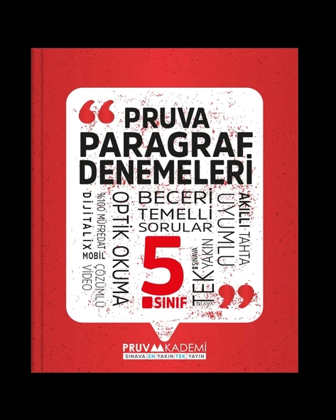 Pruva Akademi Yayıncılık 5. Sınıf Paragraf Denemeleri