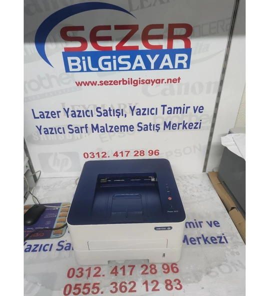 Xerox Phaser 3052 Wi-Fi+Dubleks Mono Lazer Yazıcı(2. el yazıcı) - 2