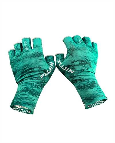 Fujin Pro Angler Summer Gloves Green L/XL - 3