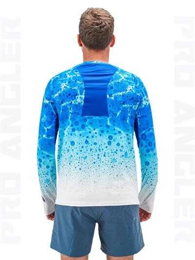 Fujin Pro Angler S24 T-Shirt Blue Ocean  Large (L) - 3
