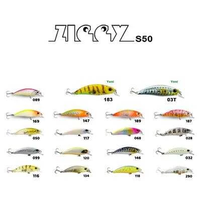 Fujin Ziggy 50mm 3.6gr LRF Maket Balık  189 UV Karides