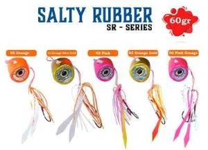 Fujin Salty Rubber 60gr SR Serisi Tai Rubber Set  06 Pink Orange SR-12