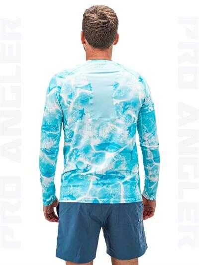 Fujin Pro Angler S24 T-Shirt Water Camo  XXXLarge - 3