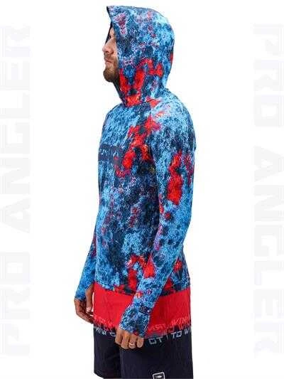 Fujin Pro Angler S24 Hooded Red Reef  Small (S) - 3