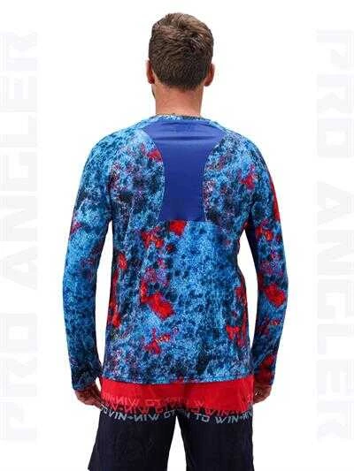 Fujin Pro Angler S24 T-Shirt Red Reef XLarge (XL) - 3