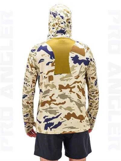 Fujin Pro Angler S24 Buff&Hoodie Natural Camo  Large (L) - 4