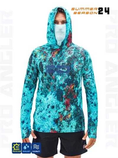 Fujin Pro Angler S24 Buff&Hoodie Reef  Small (S)