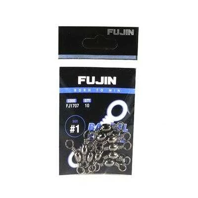 Fujin Barrel Swivel Fırdöndü Black Nickel  2-0 no