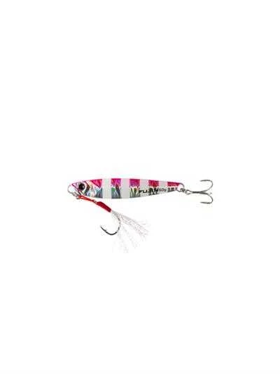 Fujin Jig-X 40gr Shore Jigging Jig Yem  MT12 Blue Pink Zebra Glow - 4