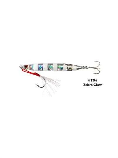Fujin Metal Cast 20gr Light Jig Metal Yem  MT20 Gold Pink Zebra Glow - Resim 2