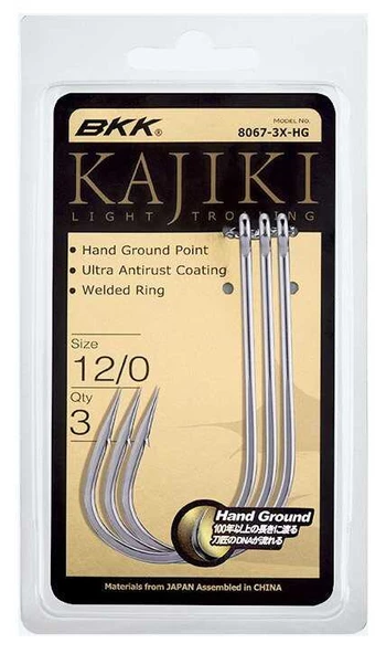 BKK Kajiki Light Trolling Olta İğnesi  6/0 6 Pcs