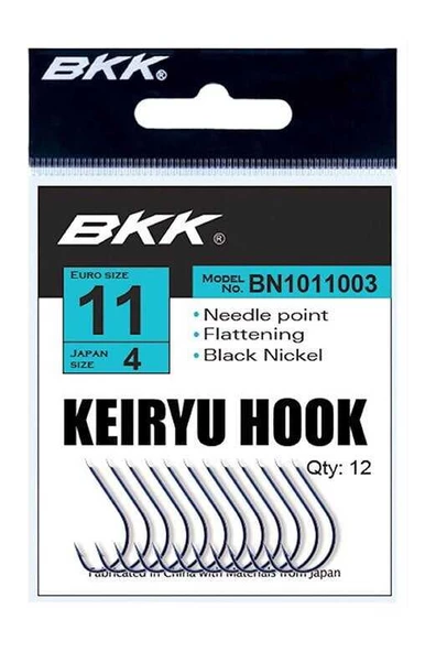 BKK Keiryu Diamond Olta İğnesi  9 12 Pcs ürün görseli 1