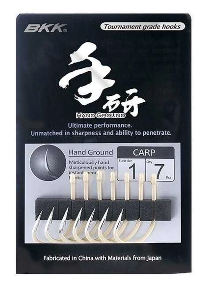 BKK Carp Hook Hand Ground Olta İğnesi  6