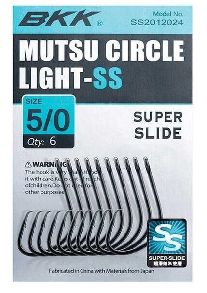 BKK Mutsu Circle Light Olta İğnesi  3/0 7 Pcs