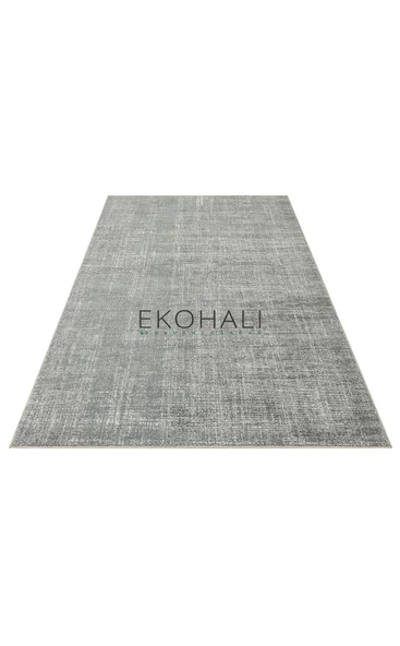 Kalahari Koleksiyonu Sade ve Şık Halı KLH Plain Grey - 4