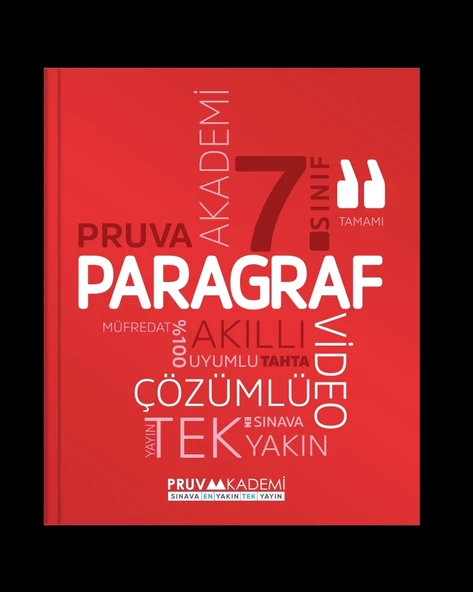Pruva Akademi Yayıncılık 7. Sınıf Paragraf Soru Bankası