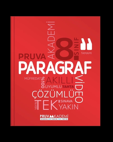 Pruva Akademi Yayıncılık 8. Sınıf Lgs Paragraf Soru Bankası