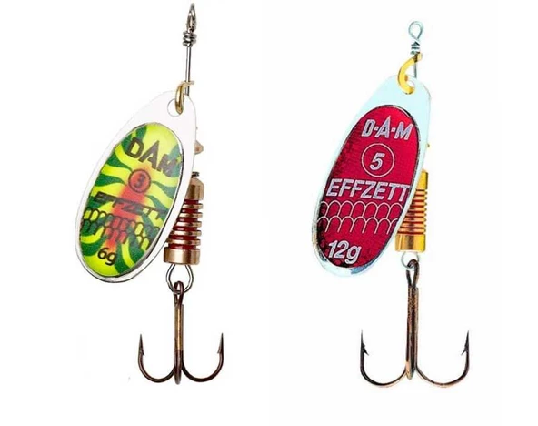 Dam Effzet Standard Spinner 3 gr #1 Kaşık  Reflex Red
